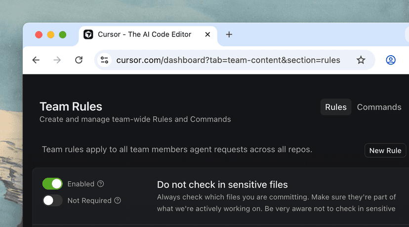 New Coding Model and Agent Interface · Cursor