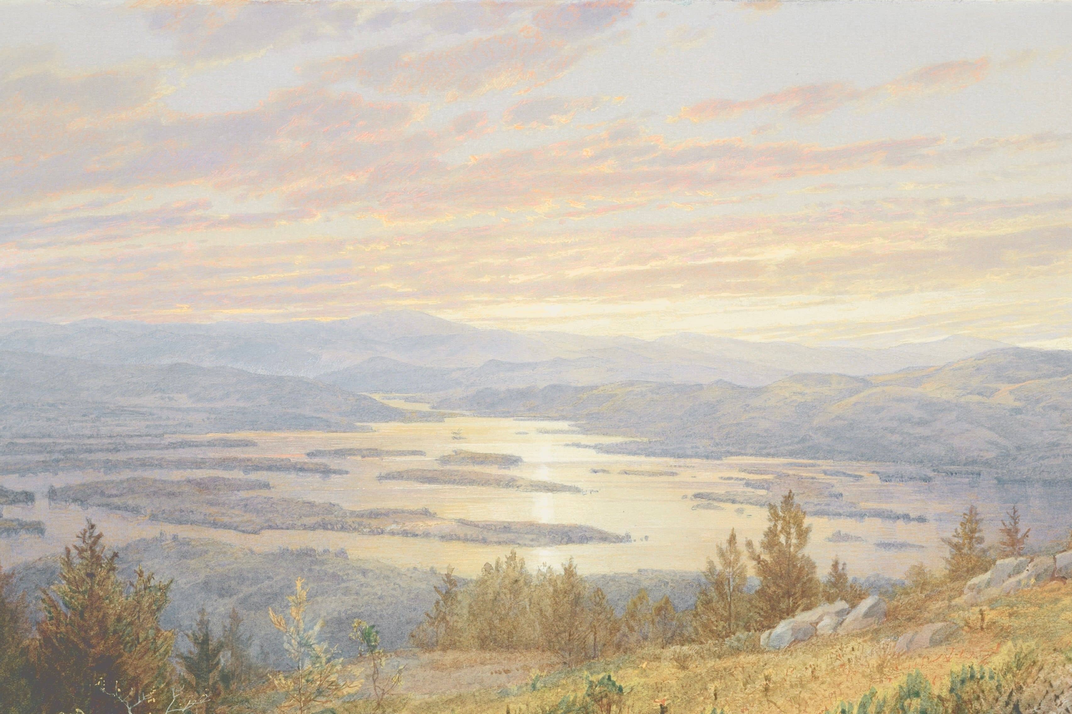 Abstract waves background