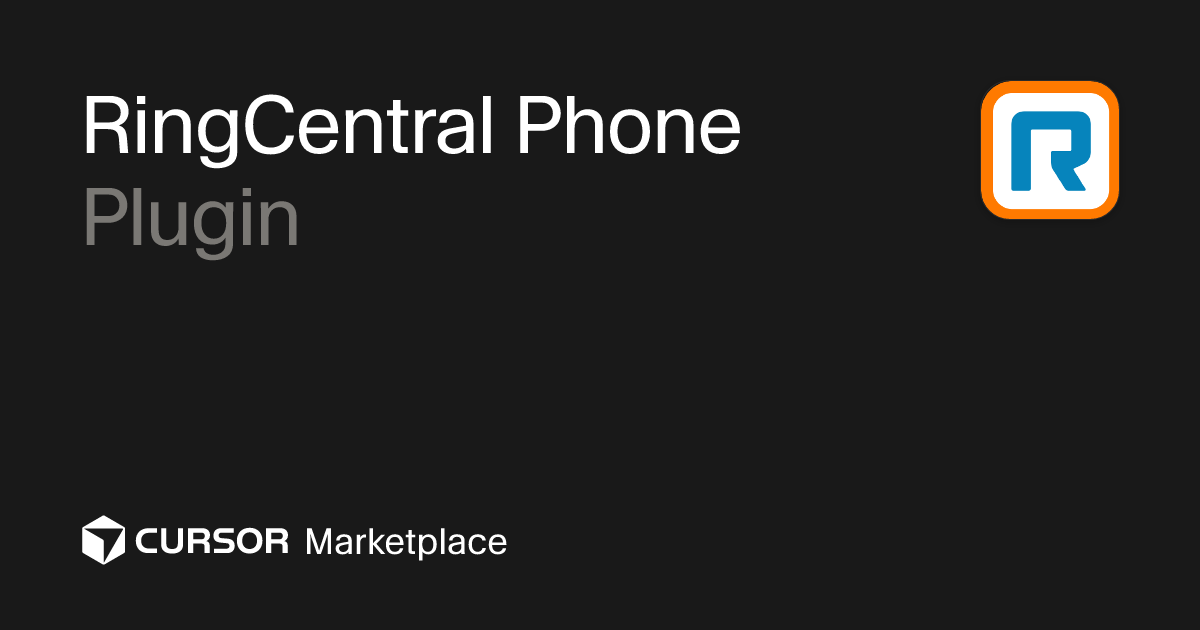 RingCentral Phone | Cursor Plugins